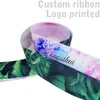 Haosihui 10 Yardsroll Custom Ribbon Cartoon Printed Satin Ribbon9351975