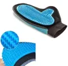 23.5x18cm 2in1 Pet Grooming Gloves Tool Furniture Pet Remover Mitt Gentle Deshedding Brush Gomma Suggerimenti per Massaggio Foe Dog Cat