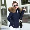 parka Veste D'hiver Femmes Veste Faux Col De Fourrure Chaud Femme Parka Survêtement Doudoune Hiver Chaud Femme Manteau Plus La Taille S18101504