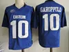 American College Football Wear Custom Eastern Illinois Panthers 10J immyG aroppoloF CSB lueJ erseyS titchedS FB LackR edW hiteR ushN CAAF ootballM ensY outhW omen