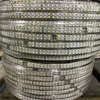 LED Strip LED 110V récent bande 5730 SMD Diode 240led / m Noël Home Hôtel Décor haut de gamme Strip lumière Waterproo IP67