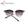 Luxury Sunglasses Women Italy Brand Designer Diamond Sun Glasses Ladies Vintage Pearl Rivets UV Protection Fashion With Box And