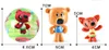 LOL Surprise Oeuf Poupée MIMI BEAR Jouets à Collectionner Réaliste Reborn Nano Poupée en Boule Pour Enfants Cadeaux D'anniversaire 8pcs / set Boîte Cadeau Oeuf T29