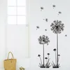 Muro DIY etiqueta Dandelion Flower Wallpapers All-jogo Estilo Mural Waterproof Quarto Adesivos de parede Home Decor Pano de fundo