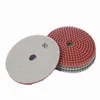 10 Pieces 4 Inch D100mm Wet Polishing Pads 6mm Thickness Grinding Disc Resin Pads for Concrete and Terrazzo Floor