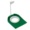 Golfträning AIDS Golf Sätt grön regleringskopphål Flagg Hemma trädgård Golfövning Tillbehör Utomhus Sports2454916