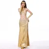 Belly Dancing Costume 2 Piece / Suit Bra Kjol 2018 Ny Ankomst Belly Dance Clothing Oriental Costume Set