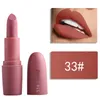 (Em estoque) Hot Miss Rose Batom Matte Batom Makeup Color Maquiagem O original Único Comércio Exterior Atacado