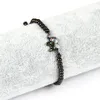 Elephant jóias de pulseiras Limpar Cz Abalone Shell Elephant Bangles pulseira com 4mm de aço inoxidável Beads