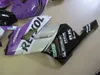 100% carénages moulés par injection pour Honda CBR1000RR 2004 2005 kit de carénage violet argent noir CBR 1000 RR 04 05 IW22