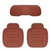 2018 дешевые 3D универсальные крышки сиденья автомобиля дышащая PU кожаный кожаный коврик для автоматического стула подушки подушки дешево