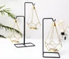 Nordic Light Candle Holder Metal Table Romantic Wedding Candlelight Dinner Props Crative European Decorations Ornaments