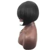 hot sale Lace Front Human Hair Wigs Short Bob Wig Brazilian Hair Straight For Black Women Natural Color Lace Wig dollface