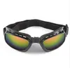 Zusammenklappbare Vintage-winddichte, staubdichte Motorradbrille, Skibrille, Off-Road-Rennbrille, verstellbares elastisches Band9599328