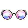 Party Eyewear Rolig Disco Mosaic Solglasögon Round Sun Glass Crystal Sunglass Concert Show Eyewear