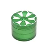 Car Rim Shape Premium Aviation Alluminio Tabacco Herb Grinder 63 MM Sharp Diamond Denti Spice Mill Smoking Herbal Grinder Commercio all'ingrosso