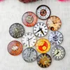 Round Po Glass Cabochon 10mm 12mm 14mm 18mm 20mm 25mm DIY Prendants Necklace Procelets Making Accessories Clock Vintage7875626