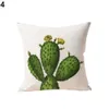Federa per cuscino per divano, casa, confortevole, in vaso, con cactus succulenti