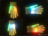 Regenbogen-Flash-Handschuhe, LED-Leuchten, Bühnenaufführung, bunte Fingerbeleuchtung, Handschuh, Glühen, Party, Tanz, Fäustlinge, Dekor, 18 5qt ff