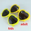 Fashion Love Heart Sunglasses For Women And Kids Two Size Party Eyeglasses Frame UV400 Sun Glasses