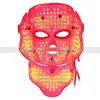 7 colori Led Photon Light Therapy Mask Maschera antietà per il ringiovanimento della pelle del viso