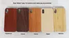 Super Jakość Puste Wood Drewniane etui na telefonie komórkowym dla iPhone X 10 6 6S 7 8 Plus Bamboo + Miękkie TPU Pełna Ochronna Pokrywa Telefonu na wstrząsy Samsung