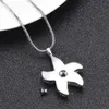 IJD10039 Stainless Steel Starfish Cremation Pendant Keepsake Memorial Urn Necklace Sea Star Urn Jewelry For Women2630330