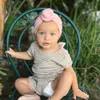 Nouveau printemps automne maman et bébé chapeau doux coton noeud infantile bonnets casquettes pour filles garçons nouveau-né Turban accessoires cadeau