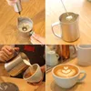 Edelstahl Hand Milchaufschäumer Elektrische Schäumer Mixer Kaffee Latte Creme Stirrer Home Küche Werkzeuge Eier Beater Blender