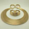 Baus Eitrya Dubai Arabe Gold Jewelry Set Ethiopian Gold Color Nigerian Wedd