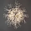 Współczesny Nowoczesny Dandelion Kryształowy Żyrandole Oświetlenie Wisiorek Wiszący Lampa Do Sypialni Kuchnia Jadalnia Ochrona wewnętrzna Oprawa oświetlenia
