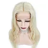 High Quality Free Shipping Russian Blonde Color Straight With Baby Hair 130% 150% 180% Brazilian Full Lace Human Hair Wig For Women