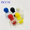 Heady Kawaii 25mm 32mm 35mm od carb caps voor quartz banger nagel gloed in de donkere gekleurde UFO carb cap dab rigs roken accessoires DCC03