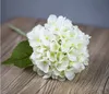 Artificial Hydrangea Flower Head 56cm Fake Silk Single Real Touch Hydrangeas 10Colors for Wedding Centerpieces Home Party Decorative Flowers