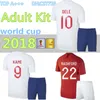 2018 WORLD CUP camisetas de fútbol ROONEY STERLING VARDY KANE DELE KIT DE ADULTOS SHORTS SOCKS JERSEY HOME AWAY RED SHIRT camisetas de fútbol