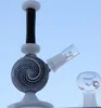 три цвета водопровод мини-стекло бонг нефтяной вышки dab дымящаяся труба стеклянная труба имеет ногтей купол чаша with14.Соединение 4 mm
