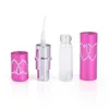 Charm Home Glass Fragrances Essential Oils Container 5ml Fashion Double Heart Lovely Spray Perfume Bottle LX3173