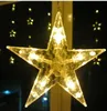 LED Star Moon Lantern Energy Saving and Environmental Protection 2.5M138LED Ice Bar Christmas Curtain Light Wedding Decoration