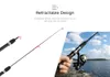 LEO Outdoor Mini Portable Retractable Fiberglass Fish Pole Fishing Rod high strength fiberglass reinforced plastic fish tube