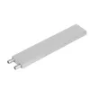 Freeshipping aluminium 41 x 200 x 12mm Internt flödeskanal Extrudering bildar vattenkylning Heatsink Block WaterBlock flytande kylare för CPU