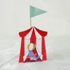 Животных бумажные коробки конфет коробка сахара детский день тема украшения подарочная коробка душа ребенка сувениры партия выступает