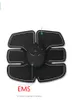 Stimulator Smart Fitness Abdominal Ems Exercise Belt Fett Burner Massager Body Slimming Pad Uppladdningsbar 10Set