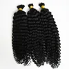 Cały 3PCS Brazylijska perwersyjna kręcone włosy Plejanie Afro Kinky Mur Natural Kolor Ludzki Plejanie Błosy 300 g Afro Plejanie 2593215