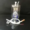 Windmill kettle Wholesale Glass bongs Oil Burner Glass Water Pipes Oil Rigs Smoking Rigs