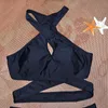 Summer Black Sexy Criss Cross Bikini Halter Crop Top Collo alto Set Costumi da bagno donna Costumi da bagno Costumi da bagno da spiaggia