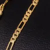 Cała europejska i amerykańska biżuteria mody 18k Złoty Naszyjnik Pojedynczy łańcuch 4 mm Daszyjnik Bok Tree Beras Naszyjnik 3794798