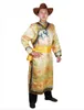 Nouveau style robe nationale mâle longue robe costume mongol traditionnel ethnique parti festival artistes portent des vêtements de danse folklorique