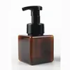 250ml/8.5oz Foaming Plastic Pump Bottle Soap Foam Dispenser Refillable Portable Empty Foaming Hand Soap Dispenser Bottle