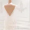 2020 сексуальные русалки свадебные платья без спинки V-образные свадебные платья с плеча BC0221