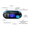 BT66 Bluetooth FM Transmitter Hands Free FM Radio Adapter Receiver Car Kit Dual USB Car Charger Support SD Card USB Flash For Iphone